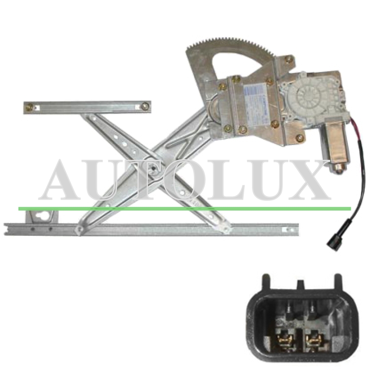 Elevalunas rover 200 1989-1995 5 puertas / electrico / con motor / 2 pins / delantero izquierdo.  Referencia OE:CUH10119