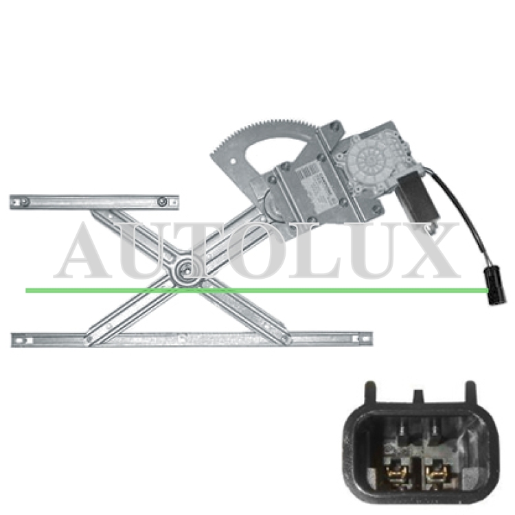 Elevalunas rover 25 1999-2005 electrico / con motor / 2 pins / delantero izquierdo.  Referencia OE:CUH101910