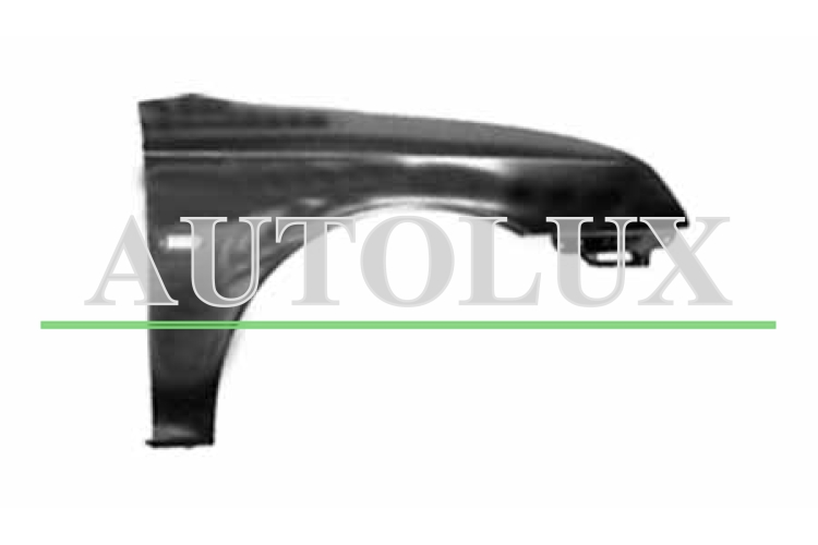 Aleta saab 93 2002-2007 delantera / con piloto / derecha.  Referencia OE:12797541