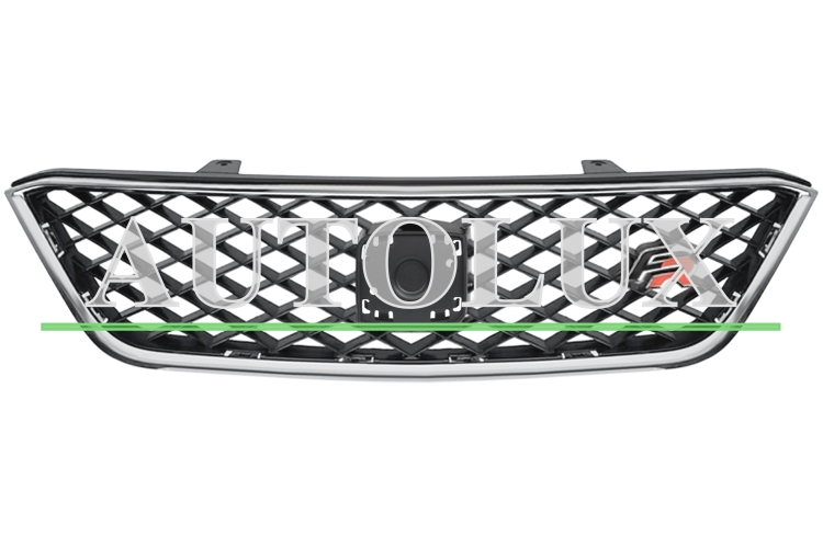 Rejilla seat ibiza 2012-2017 frente / fr / con marco cromado.  Referencia OE:6J0853651E9B9