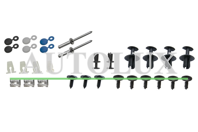 Parachoques SEAT Ibiza 2012-2017 delantero Juego fijaciones paragolpes seat ibiza 2012-2017 delantero / basico