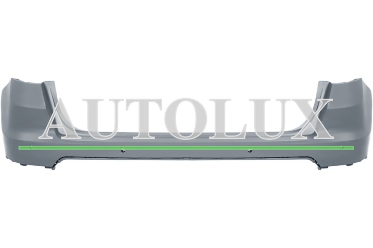 Parachoques seat arona 2017-2021 trasero / superior / con sensor / imprimado.  Referencia OE:6F9807421CGRU