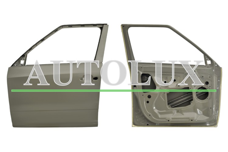 Puerta skoda fabia 2007-2010 delantera izquierda.  Referencia OE:5J6831055
