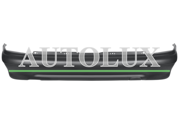 Parachoques skoda felicia 1998-2001 trasero.  Referencia OE:6U6807421