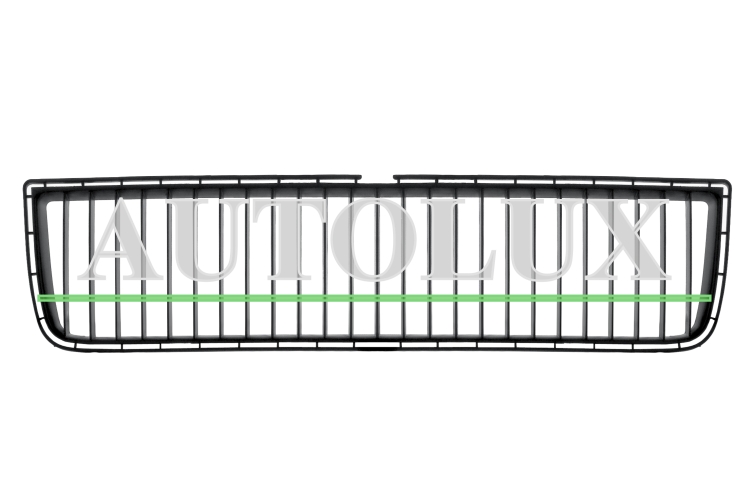 Rejilla skoda octavia 2000-2004 parachoques delantero / central.  Referencia OE:1U0853677B41