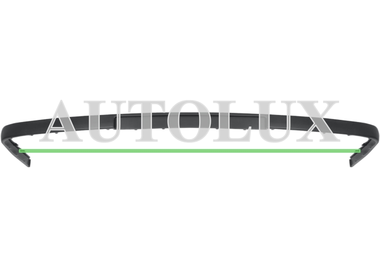 Moldura skoda octavia 2000-2004 parachoques delantero.  Referencia OE:1U0807717C01C