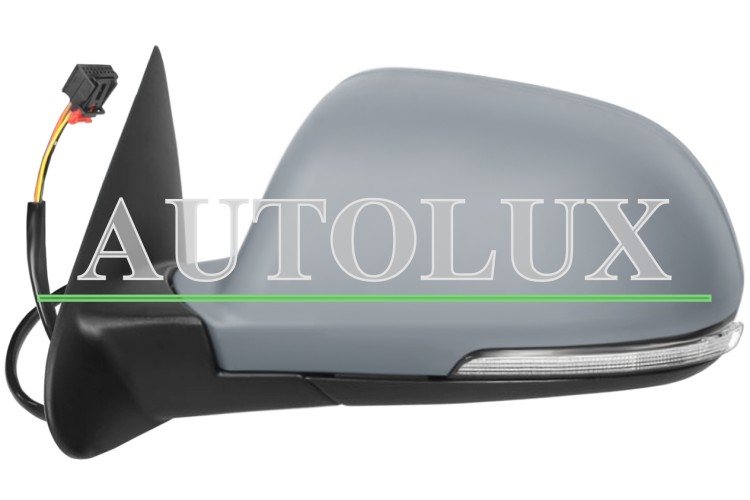 Espejo retrovisor SKODA Octavia 2009-2013 izquierdo - Ref. OE: 1Z1857507AD Espejo retrovisor skoda octavia 2009-2013 electrico / termico / piloto intermitente / luz cortesia / imprimado / izquierdo.  Referencia OE:1Z1857507AD