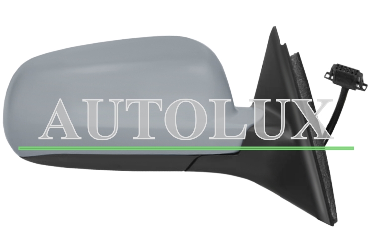 Espejo retrovisor skoda superb 2001-2006 electrico / termico / imprimado / derecho.  Referencia OE:3B1857522