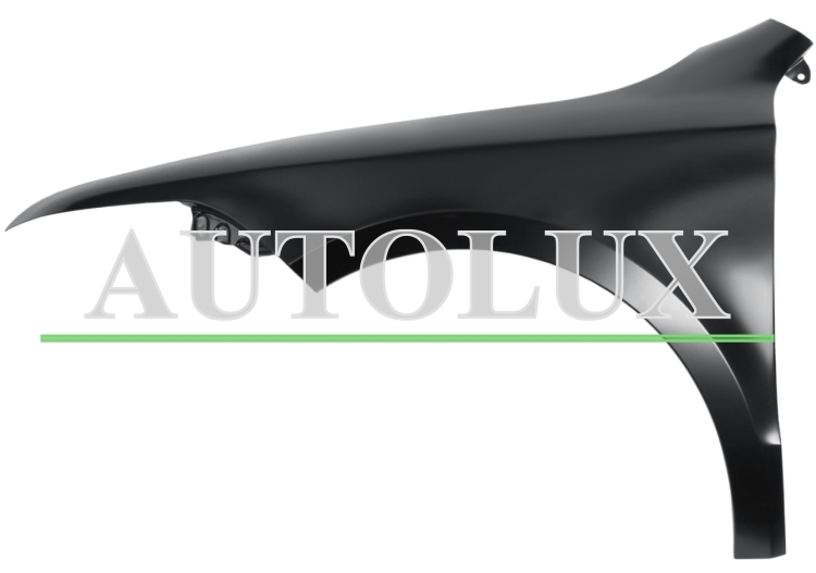 Aleta skoda superb 2008-2013 delantera izquierda.  Referencia OE:3T0821021