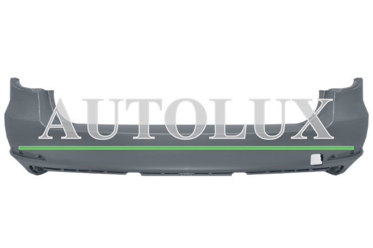 Parachoques skoda superb 2013-2015 trasero / combi / imprimado.  Referencia OE:3T9807421