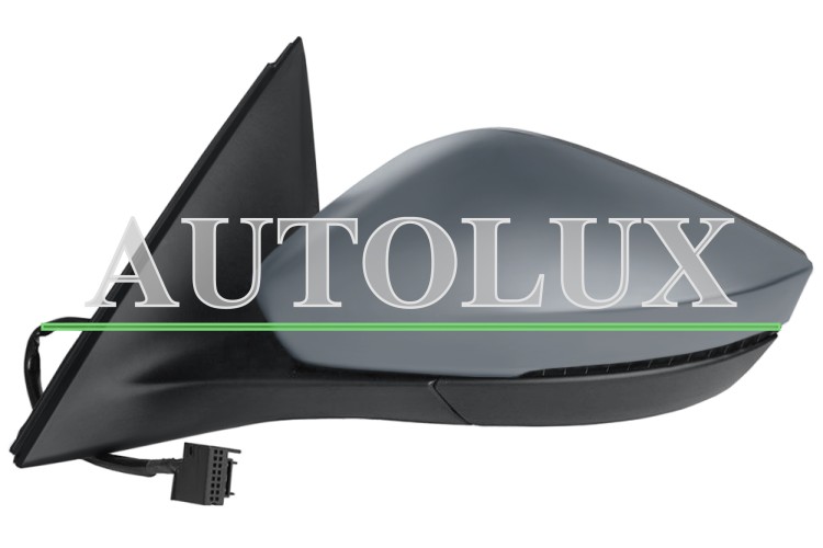 Espejo retrovisor SKODA Scala 2019-> izquierdo - Ref. OE: 658857507 Espejo retrovisor skoda scala 2019-> electrico / termico / piloto intermitente / imprimado / izquierdo. Referencia OE:658857507