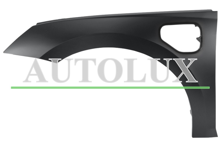 Aleta skoda octavia 2020-> delantera / con agujero plug-in / izquierda.  Referencia OE:5E3821105F