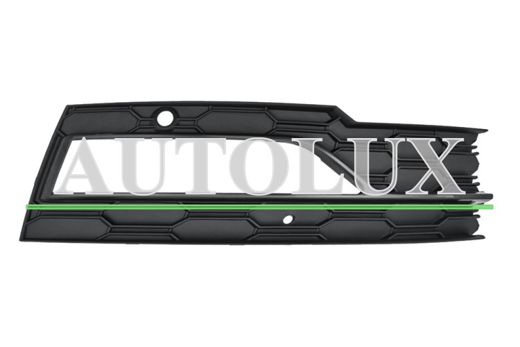Rejilla skoda octavia 2020-> parachoques delantero / con antiniebla / con sensor / derecha.  Referencia OE:5E3807069D9B9