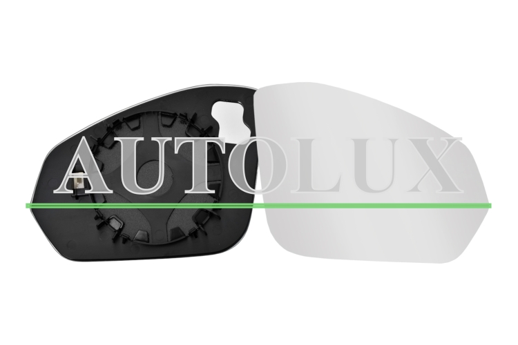 Cristal espejo retrovisor skoda fabia 2021-> con soporte / convexo / derecho.  Referencia OE:6VA857522