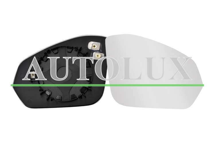 Cristal espejo retrovisor skoda fabia 2021-> con soporte / termico / convexo / derecho.  Referencia OE:6VA857522B