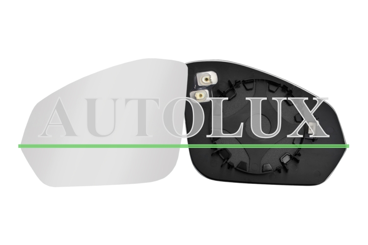 Cristal espejo retrovisor skoda fabia 2021-> con soporte / termico / convexo / izquierdo.  Referencia OE:6VA857521B