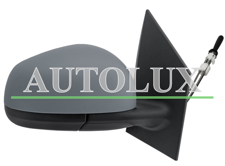 Espejo retrovisor smart fortwo eq 2020-2024 mecanico / sonda / imprimado / derecho.  Referencia OE:A4538113400