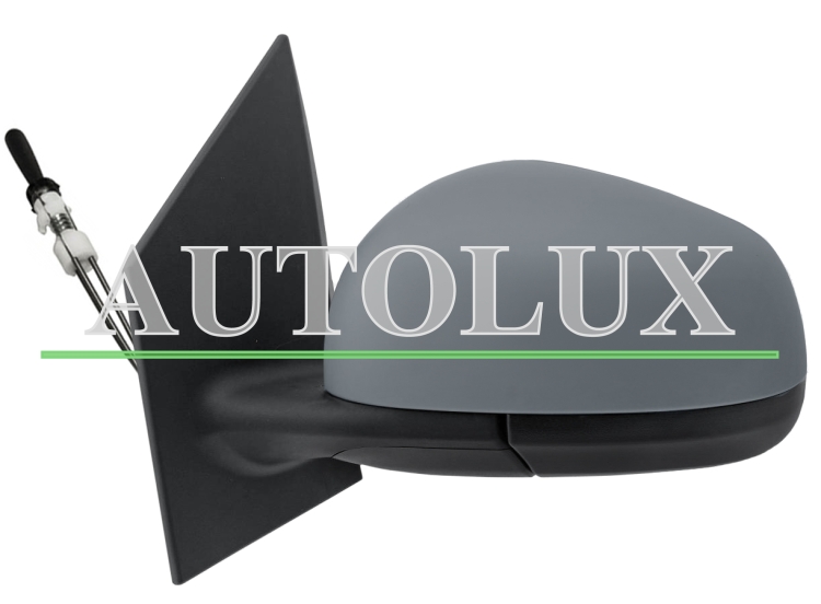 Espejo retrovisor smart fortwo eq 2020-2024 mecanico / imprimado / izquierdo.  Referencia OE:A4538113600