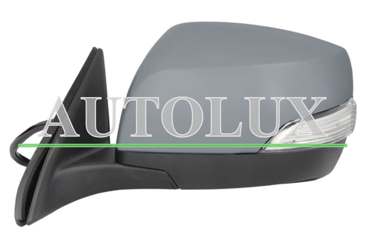 Espejo retrovisor subaru outback 2012-2014 electrico / termico / piloto intermitente / abatible electricamente / imprimado / izquierdo.  Referencia OE:91036