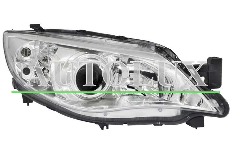 Faro delantero subaru impreza 2007-2011 base cromada / derecho.  Referencia OE:84001