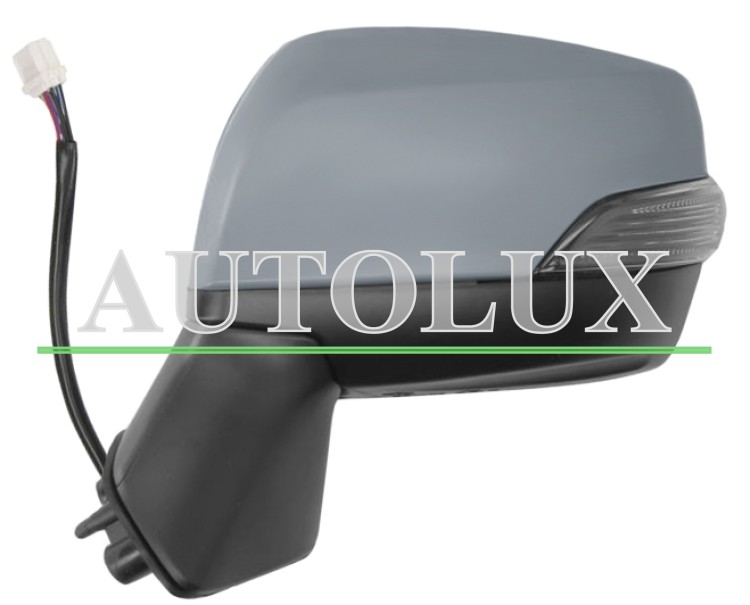 Espejo retrovisor subaru outback 2014-2018 electrico / termico / piloto intermitente / abatible electricamente / imprimado / izquierdo.  Referencia OE:91036
