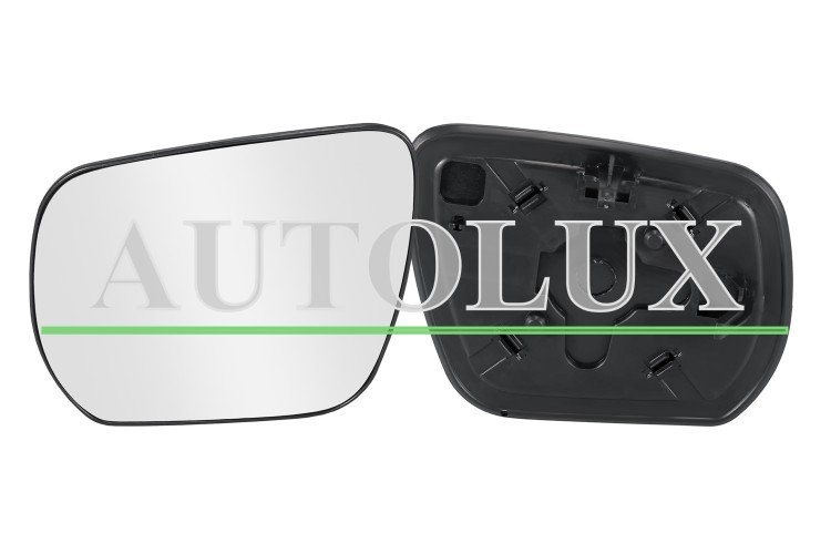 Cristal espejo retrovisor suzuki grand vitara 2005-2008 con soporte / convexo / izquierdo.  Referencia OE:84740