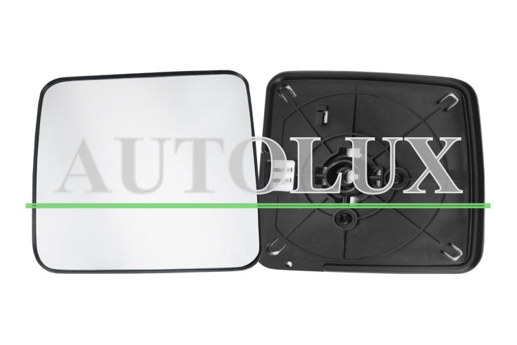 Cristal espejo retrovisor suzuki jimny 2006-2012 con soporte / termico / convexo / izquierdo.  Referencia OE:8470281AZ25PK