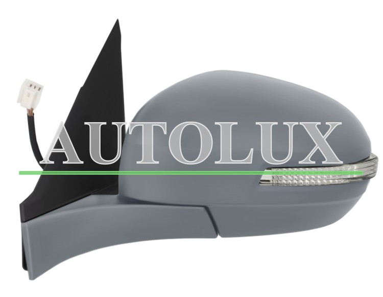 Espejo retrovisor suzuki swift 2010-2014 electrico / termico / piloto intermitente / imprimado / izquierdo.  Referencia OE:84702