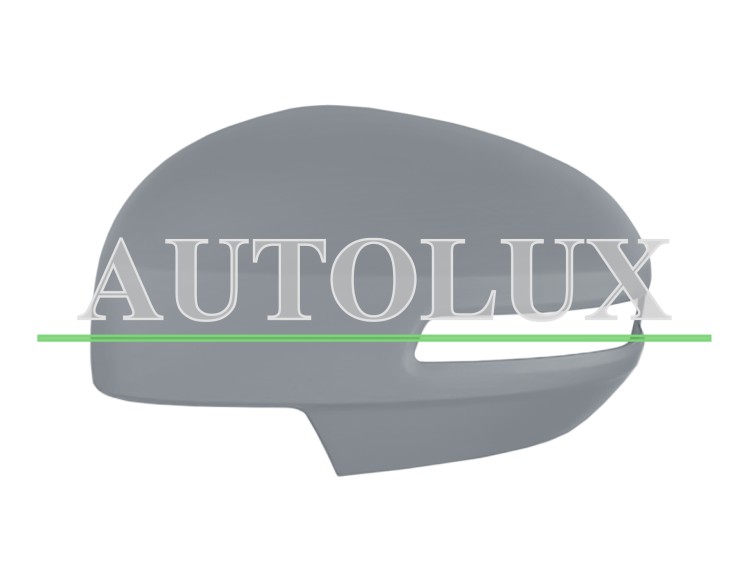 Carcasa espejo retrovisor suzuki swift 2010-2014 modelo con piloto intermitente / imprimada / izquierda.  Referencia OE:84728