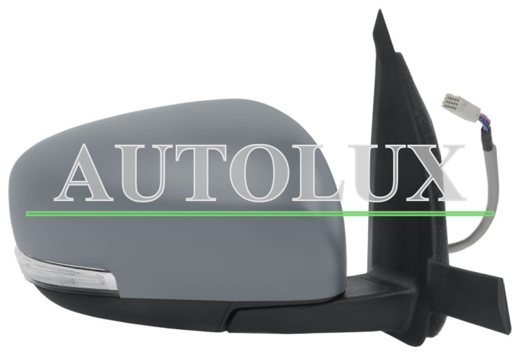 Espejo retrovisor suzuki swift 2017-2024 electrico / termico / piloto intermitente / abatible electricamente / imprimado / derecho.  Referencia OE:84710
