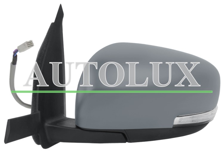 Espejo retrovisor suzuki swift 2017-2024 electrico / termico / piloto intermitente / abatible electricamente / imprimado / izquierdo.  Referencia OE:84720