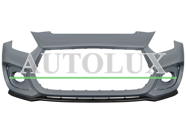 Parachoques suzuki swift 2017-2024 delantero / modelo sport / imprimado.  Referencia OE:7171168R01COG