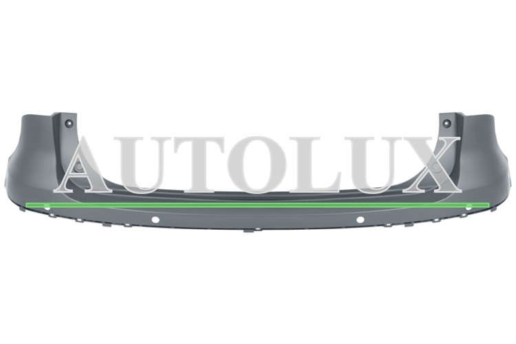 Parachoques suzuki sx4 s-cross 2016-2021 trasero / superior con sensor / imprimado.  Referencia OE:7181161M10799