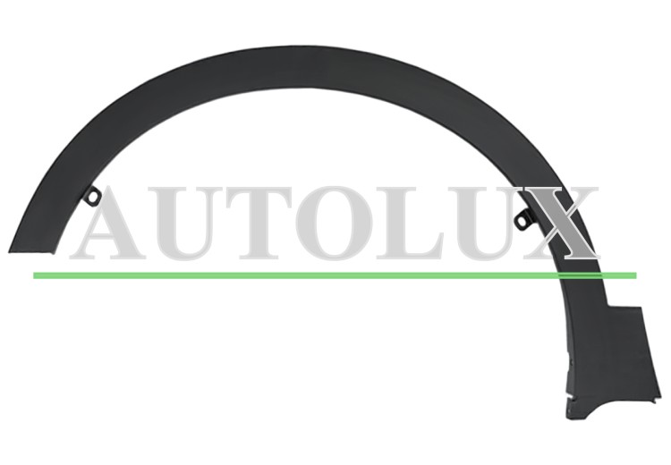Moldura aleta suzuki sx4 s-cross 2013-2016 delantera izquierda.  Referencia OE:7721061M005PK
