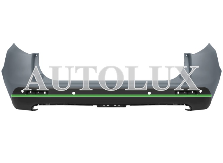 Parachoques suzuki vitara 2015-2020 trasero / con sensor / imprimado.  Referencia OE:7181154P10N49