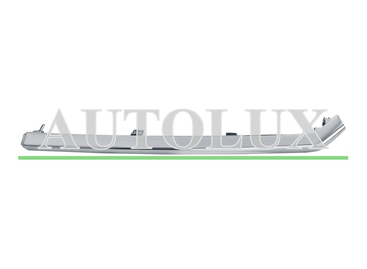 Moldura rejilla suzuki vitara 2020-2024 parachoques delantero / cromada / izquierda.  Referencia OE:7177286R000PG