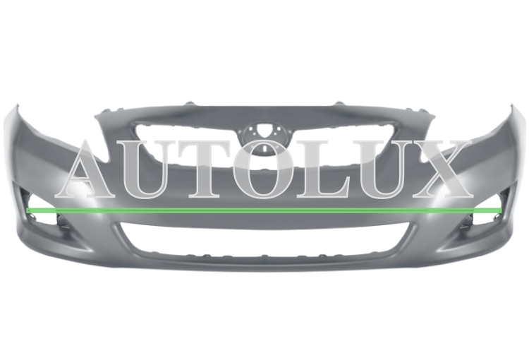 Parachoques toyota corolla 2007-2010 4 puertas / delantero / imprimado.  Referencia OE:5212906914
