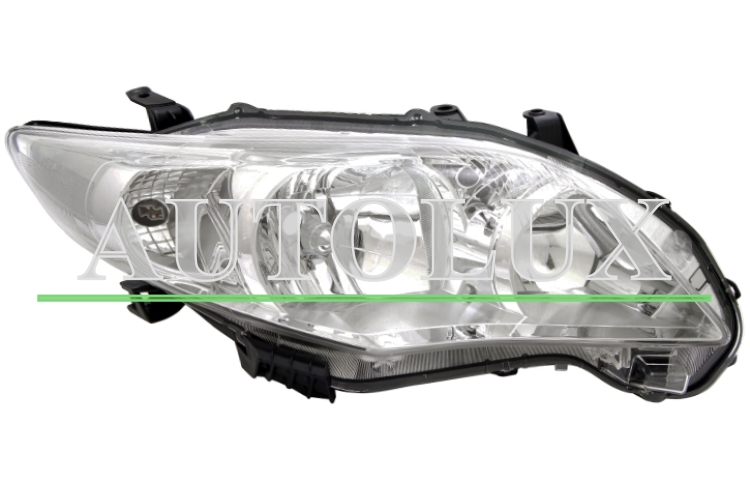 Faro delantero toyota corolla 2010-2013 4 puertas / d4r+hb3 / derecho.  Referencia OE:8114512A80