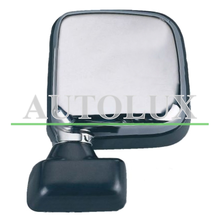 Espejo retrovisor toyota hilux 1998-2002 manual / cromado / izquierdo