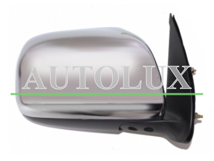 Espejo retrovisor toyota hilux 2004-2008 manual / cromado / derecho.  Referencia OE:879100K070