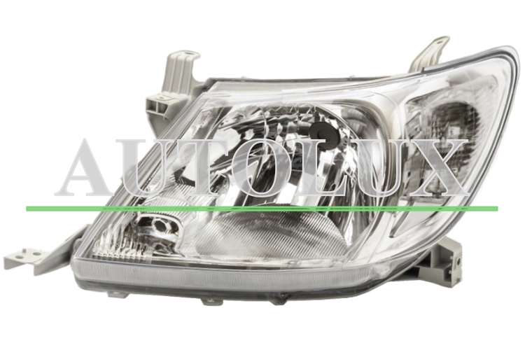 Faro delantero toyota hilux 2008-2011 modelo vigo / izquierdo.  Referencia OE:811700K190
