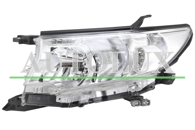 Faro delantero toyota land cruiser prado fj150 2018-2023 base cromada / led / izquierdo.  Referencia OE:81170