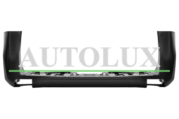 Parachoques toyota land cruiser prado fj150 2018-2023 trasero.  Referencia OE:52159