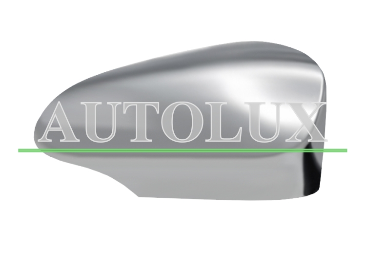 Carcasa espejo retrovisor toyota yaris 2011-2014 cromada / derecha.  Referencia OE:87915