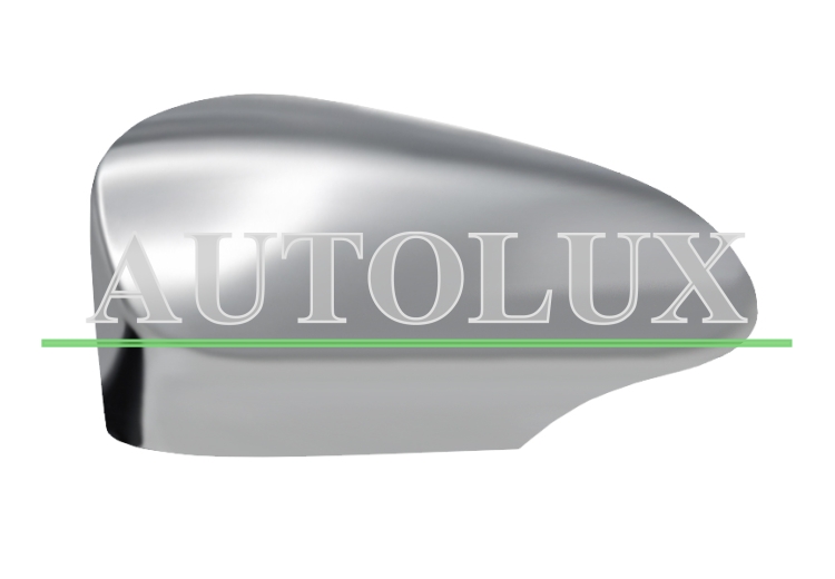 Carcasa espejo retrovisor toyota yaris 2011-2014 cromada / izquierda.  Referencia OE:87945