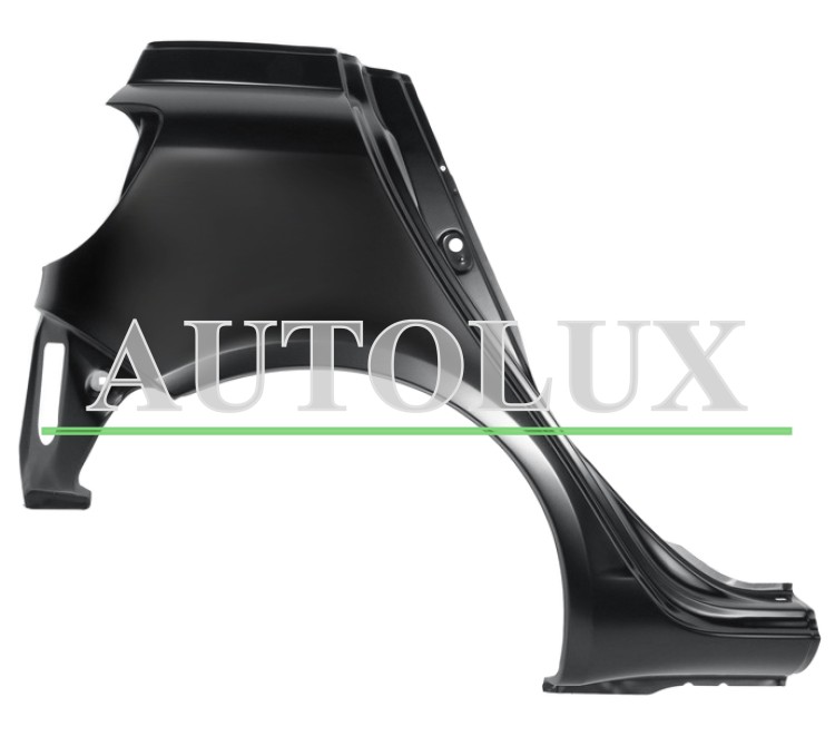 Aleta toyota yaris 1998-2003 trasera / 5 puertas / derecha.  Referencia OE:6161152010