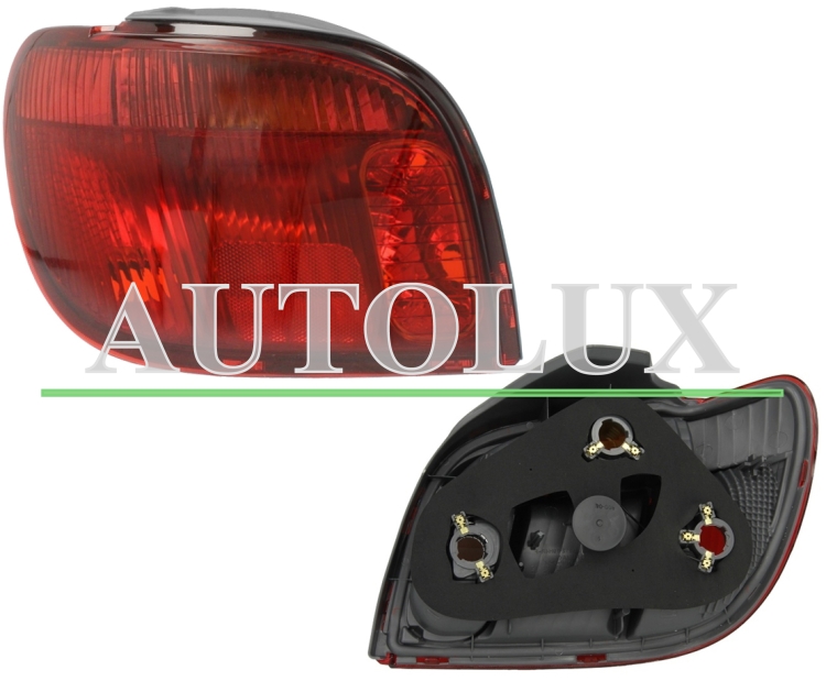 Piloto trasero toyota yaris 2003-2006 tipo koito / sin circuito / izquierdo.  Referencia OE:8156052320