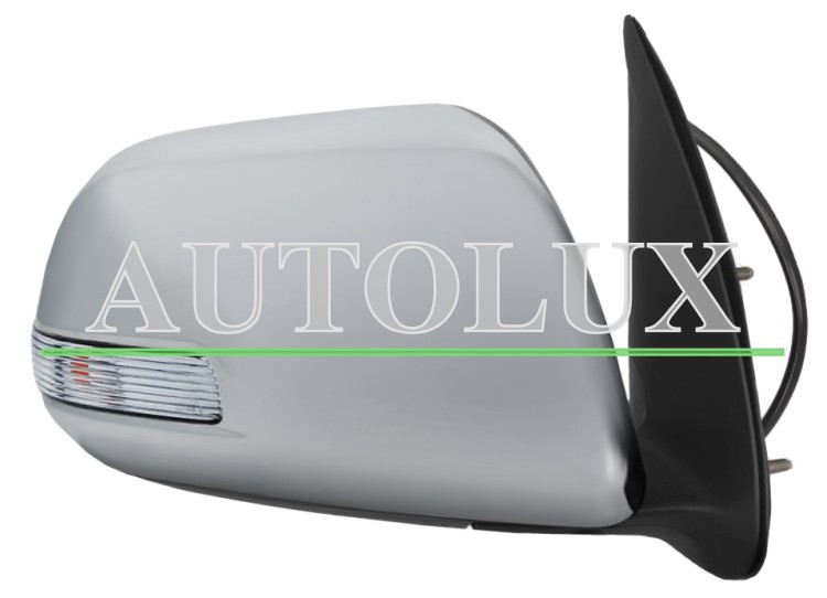 Espejo retrovisor TOYOTA Hilux 2016-2021 derecho - Ref. OE: 87910 Espejo retrovisor toyota hilux 2016-2021 electrico / piloto intermitente / abatible electricamente / carcasa cromado / derecho.  Referencia OE:87910