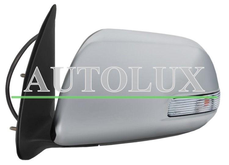 Espejo retrovisor TOYOTA Hilux 2016-2021 izquierdo - Ref. OE: 87940 Espejo retrovisor toyota hilux 2016-2021 electrico / piloto intermitente / abatible electricamente / carcasa cromado / izquierdo.  Referencia OE:87940