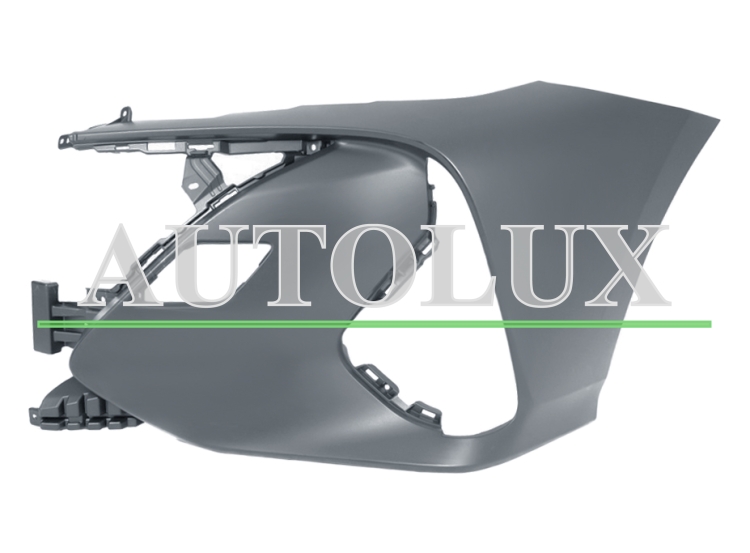 Parachoques toyota prius plug-in 2016-2019 delantero / imprimado / izquierdo.  Referencia OE:5211347901